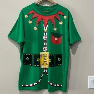 Christmas Elf Shirt in size L